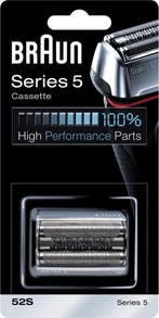 Braun Series 5 52S Cassette Zwart - Vervangend Scheerblad, Verzenden, Nieuw