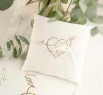 Just Married ringkussen Love You wit met goud, Kleding | Dames, Verzenden, Wit, Sweet-One, Nieuw