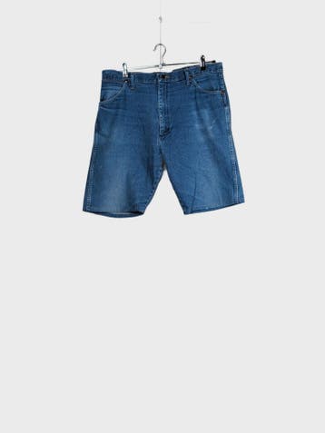 Wrangler Korte broeken Heren maat WW38 / L38 Blauw Vintage, Kleding | Heren, Broeken en Pantalons, Ophalen of Verzenden, Nieuw