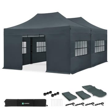 Partytent - 6x4.5 m - Premium easy-up Partytent | set incl., Verzenden, Nieuw