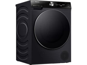 Hisense DH7S107BB - Warmtepompdroger - 10 kg - Zwart, Verzenden, Zo goed als nieuw