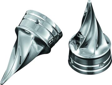 Kuryakyn Twisted Axle Caps Chrome, Ophalen of Verzenden