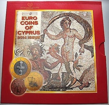 Munten set 1 Cent-2 Euro 2014 Zypern, Postzegels en Munten, Munten | Europa | Euromunten, Verzenden