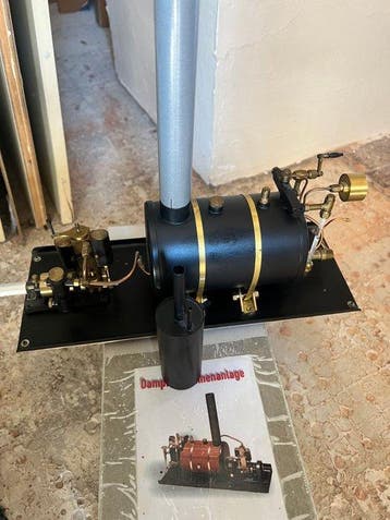 Stoommachine - Metaal - 2000-2010 - REGNER echtdampsysteem, Antiek en Kunst