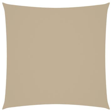 Schaduwdoek 6x6m Beige - UV-werend retourdeal 41% korting, Ophalen of Verzenden, Zo goed als nieuw