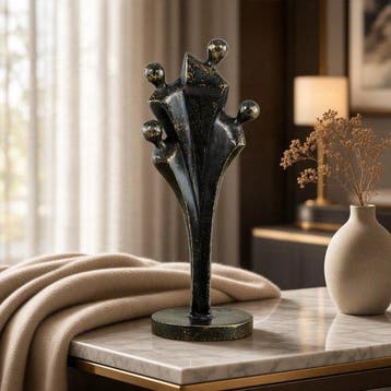 Ben Wouters (XX) - sculptuur, Abstract Family of Four - 33