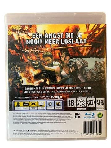 Resident Evil 5 (PS3) (TWEEDEHANDS), Spelcomputers en Games, Games | Sony PlayStation 3, Verzenden, Nieuw