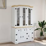 vidaXL buffetkast Corona 112x43x196 cm massief Mexicaans, 100 tot 150 cm, Verzenden, Nieuw, Minder dan 100 cm