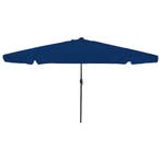 vidaXL Tuinparasol Azurblauw 395 x 395 x 245 cm Polyester, Verzenden, Nieuw, 3 tot 4 meter