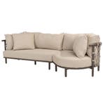 Ezra chaise longue loungeset 2 delig terre 4 Seasons Outdoor, Ophalen of Verzenden, Nieuw