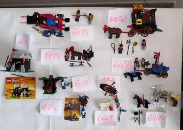 Lego Set - Castle - Lot de 10 sets LEGO Castle vintage –, Kinderen en Baby's, Speelgoed | Duplo en Lego, Nieuw