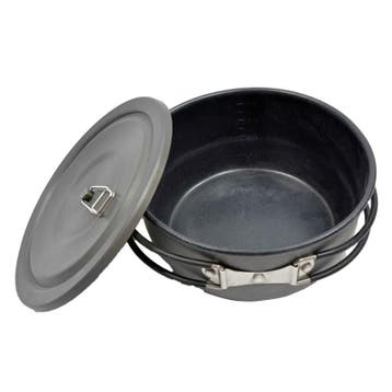 Primus kookpot 1,5L 2-delig, geanodiseerd aluminium, Ophalen of Verzenden, Gebruikt