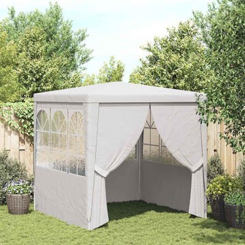 vidaXL Partytent met zijwanden professioneel 90 g/m² 2x2 m, Verzenden, Nieuw, Partytent