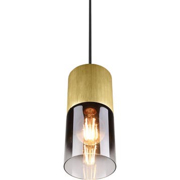 LED Hanglamp - Trion Roba - E27 Fitting - 1-lichts - Rond -, Ophalen of Verzenden, Nieuw, Metaal, Overige fittingen