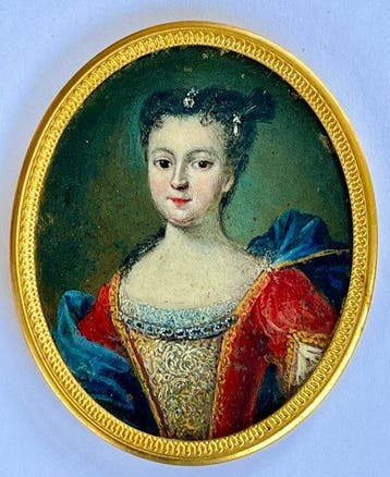 Europese school (XVIII) - Courtly Portrait of a Noblewoman