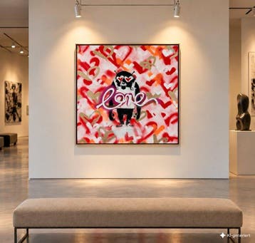 Timo Wedell - Loves Vibrant Spectrum - XL - Street Banksy