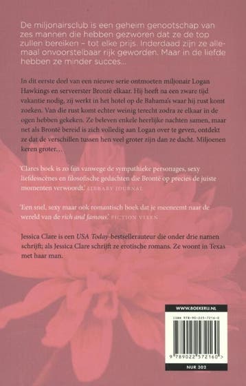 Gestrand met een miljonair / Miljonairsclub / 1, Boeken, Verzenden, Gelezen, Jessica Clare