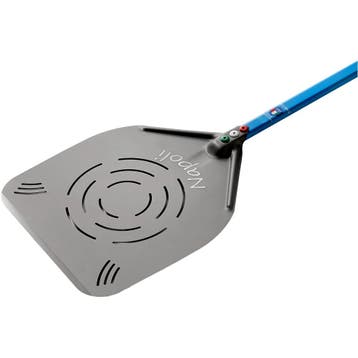 Pizzaschep | Oppervlak 320x320mm | Aluminium (Geperforeerd), Verzenden, Nieuw in verpakking