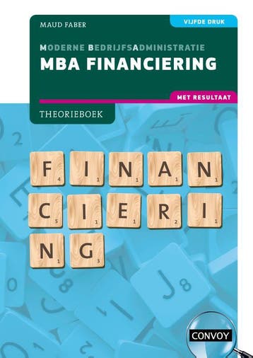MBA Financiering met resultaat 9789463173834, Boeken, Verzenden, Zo goed als nieuw