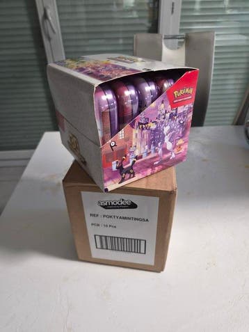 Pokémon - 10 Box - Boîtes métal Pokémon, Nieuw