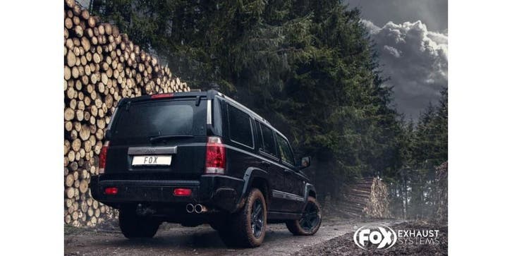 FOX Jeep Commander Type WH/ XK Einddemper - 2x90 Type 16, Auto-onderdelen, Uitlaatsystemen, Nieuw, Verzenden