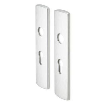 Deurbeslag | Cilinderschild | AXA (Aluminium), Verzenden, Nieuw