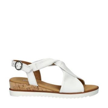 Gabor Best Fitting sandalen voor dames in het Wit, Verzenden, Wit, Gabor, Nieuw