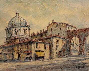 Dario Pollini (XX) - Vecchia Milano San Lorenzo