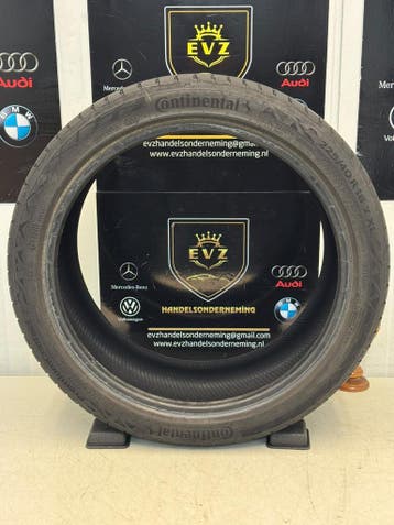 1 stuk zomerband Continental Premium Contact 18 inch 7 7mm, 18 inch, Gebruikt, Band(en), Personenwagen
