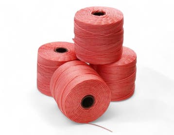 Nylon S-Lon draad 0,5mm Chinese Coral – 1 klosje van ± 70, Ophalen of Verzenden, Nieuw, Kraal