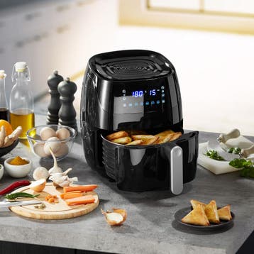 Airfryer aiza 4,3 l - zwart, Verzenden, Nieuw