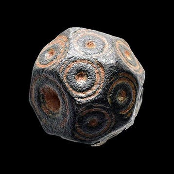 Byzantijns Brons Gewicht van veelvlakken - Standaard - 15 mm, Antiek en Kunst