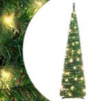 vidaXL Kunstkerstboom pop-up 50 LEDs 120 cm groen, Verzenden, Nieuw