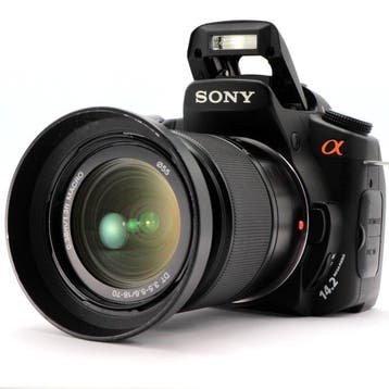 Sony DSLR-A350 + DT 18-70mm f/3.5-5.6 spiegelreflex #SONY, Nieuw