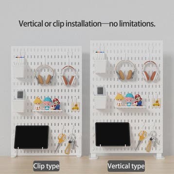 Modulaire Bureau Pegboard Organizer - Wandmontage, Staand &, Verzenden, Nieuw