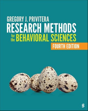 Research Methods For The Behavioral Sciences | Nieuw, Ophalen of Verzenden, Nieuw, Gregory J. Privitera
