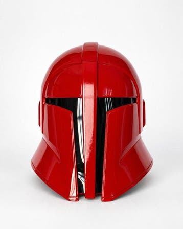 Star Wars - - Film rekwisiet Rode helm met hoogglans verf,, Nieuw