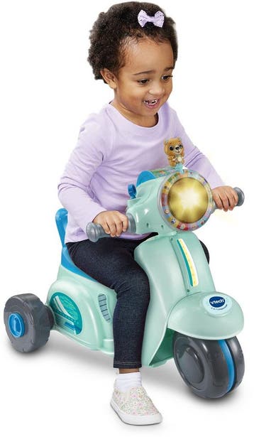 VTech 2 in 1 Loopscooter - Educatief Speelgoed - Ombouwen, Kinderen en Baby's, Ophalen of Verzenden, Nieuw