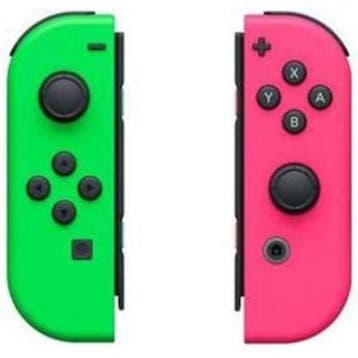 Originele Nintendo Switch Joy Con Groen/Roze Set, Spelcomputers en Games, Ophalen of Verzenden, Zo goed als nieuw