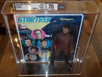 Mego - Action figure Klingon Star Trek Graded AFA 75 -