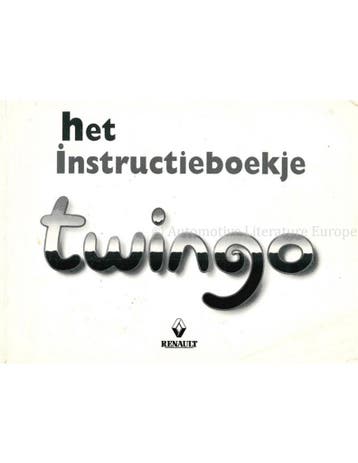 1998 RENAULT TWINGO INSTRUCTIEBOEKJE NEDERLANDS, Auto diversen, Handleidingen en Instructieboekjes