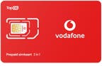 2GB databundel van Vodafone - 30 dagen bundel, Verzenden, Nieuw, Vodafone, Prepaidkaart