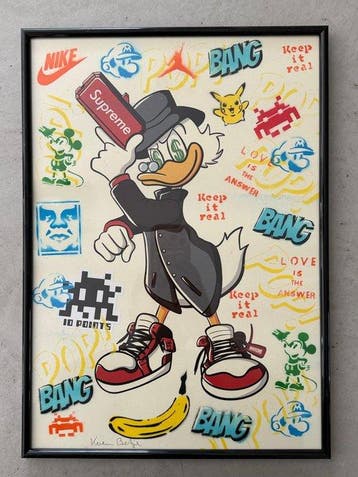 Koen Betjes (1992) - Scrooge McDuck Collage x POP and