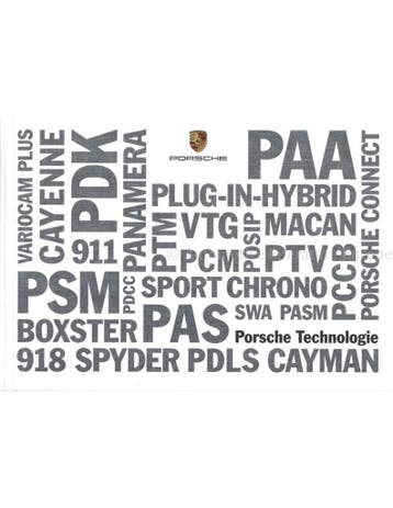 2017 PORSCHE TECHNOLOGIE BROCHURE NEDERLANDS, Nieuw, Porsche, Author