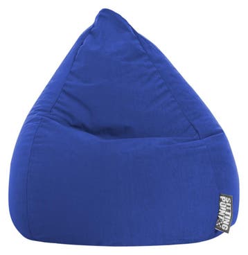 Kinder Zitzak Zitzak Easy L - Donkerblauw, Verzenden, Nieuw, Blauw, Zitzak