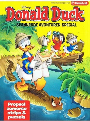 Donald Duck spannende avonturen special exclusieve uitgave, Verzenden, Zo goed als nieuw