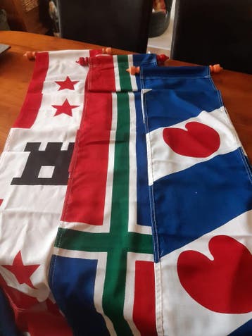 Nederlandse/Friese/Drentse en Groningse provincie wimpel, Verzenden, Nieuw