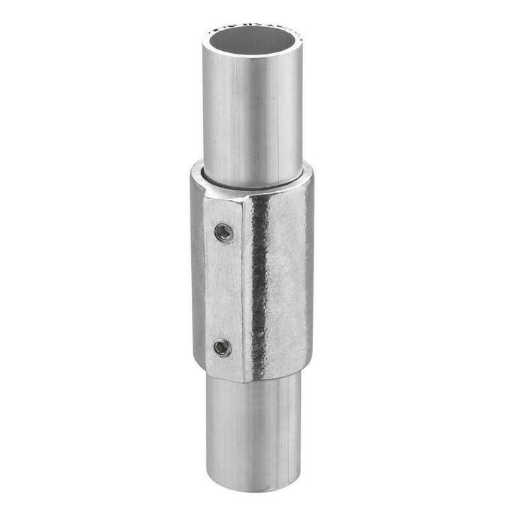 Buiskoppeling Koppelmof Ø 48 mm Aluminium, Doe-het-zelf en Verbouw, IJzerwaren en Bevestigingsmiddelen, Nieuw, Verzenden