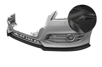 Cup spoilerlip voor Audi S3 (8P/8PA) CSL890-C, Verzenden, Nieuw