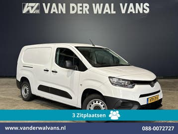Toyota PROACE CITY | 1.5 D-4D 102pk L2H1 Euro6 Airco |, Auto's, Gebruikt, Euro 6, Wit, Dealer onderhouden